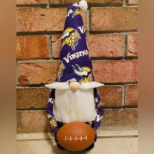 Vikings NFL, handmade gnome